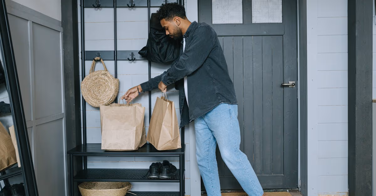 man with bags