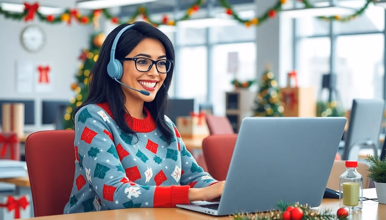 woman on computer