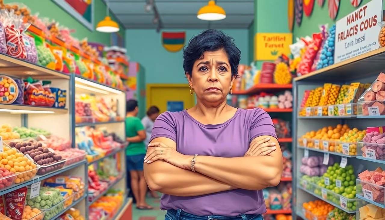 woman in store