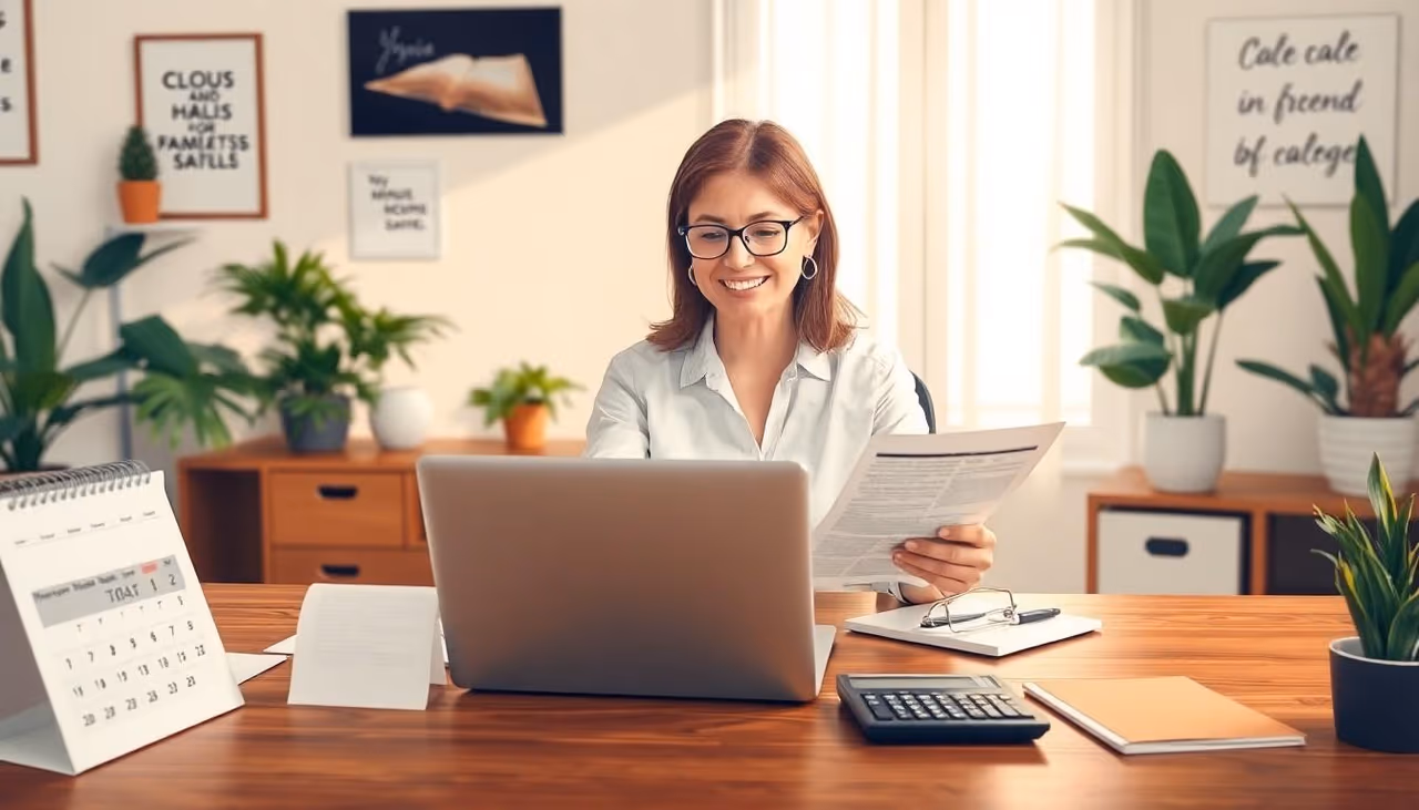 woman in office