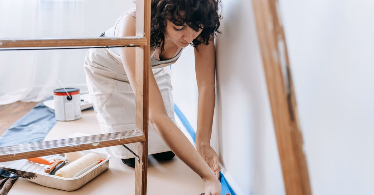 woman at work
