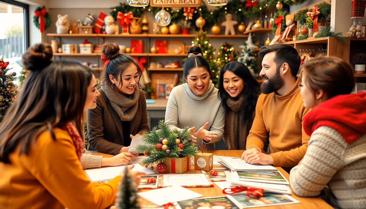 holiday setting
