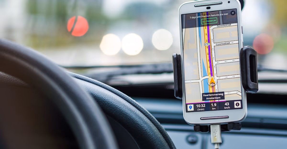 iphone in car